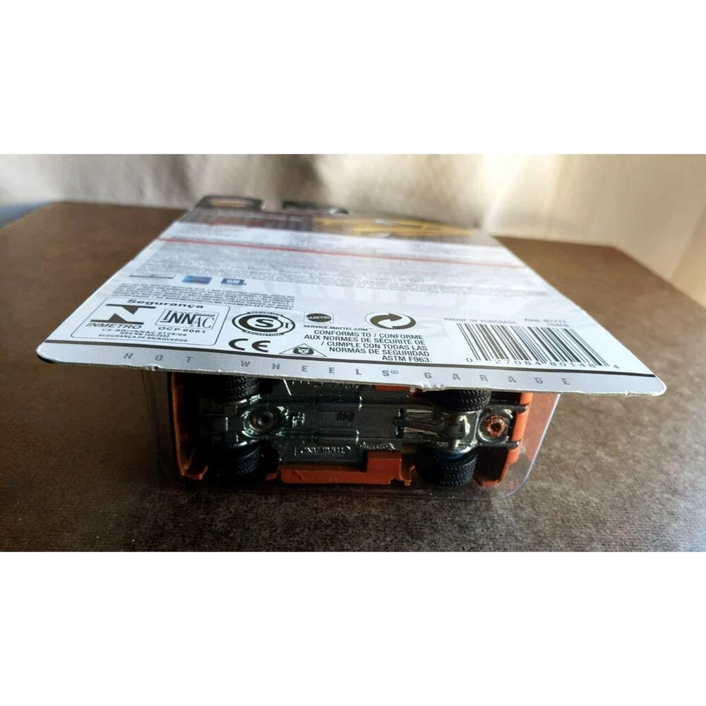 2010 Hot Wheels CUSTOM '56 FORD TRUCK Flat Orange WAYNE'S GARAGE 35/39 1:64 WWRR
